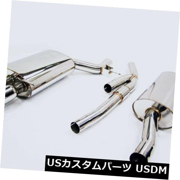 輸入マフラー ステンレスBP Cat。 98-01 Audi A4 B5 2.8L V6 Quattro 30Vのバックエキゾーストシステム Stainless BP Cat. Back Exhaust System for 98-01 Audi A4 B5 2.8L V6 Quattro 30V 【並行輸入品】