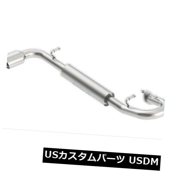 輸入マフラー BORLA 11813 2011-16 SCION TC 2.5L 4CYL FWD Sタイプリアセクションエキゾーストシステム BORLA 11813 2011-16 SCION TC 2.5L 4CYL FWD S-TYPE REAR SECTION EXHAUST SYSTEMS 【並行輸入品】