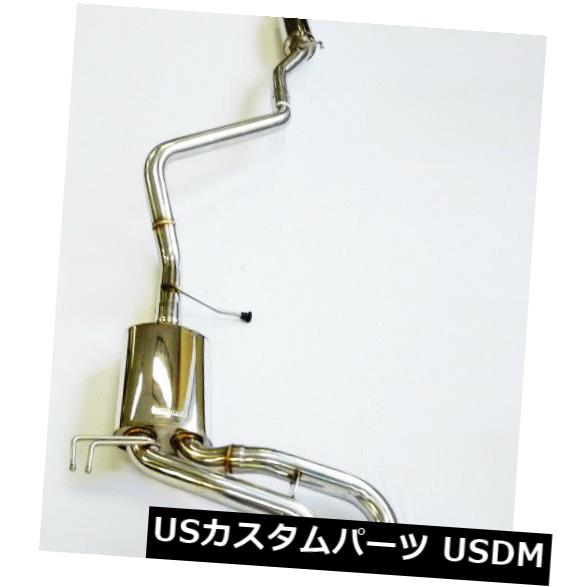 輸入マフラー OBX Exhaust Catback For 2013-17 Hyundai Veloster Turbo 1.6L A/T & M/T 【並行輸入品】