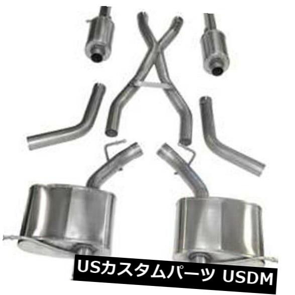輸入マフラー 11-19ダッジデュランゴ5.7L V8用CORSA 2.5 "キャットバックデュアルエキゾーストキット CORSA 2.5" Cat Back Dual Exhaust Kit For 11-19 Dodge Durango 5.7L V8 【並行輸入品】｜カスタムパーツ WORLD倉庫