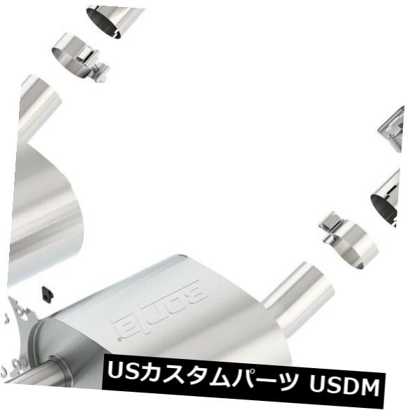 輸入マフラー Borla 11877 Sタイプアクスルバックエキゾーストシステムは14-18コルベットに適合 Borla 11877 S-Type Axle-Back Exhaust System Fits 14-18 Corvette 【並行輸入品】