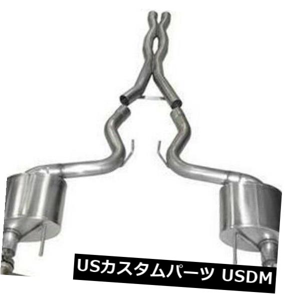 輸入マフラー 15-17 Mustang GT 5.0 V8用CORSA 3 \