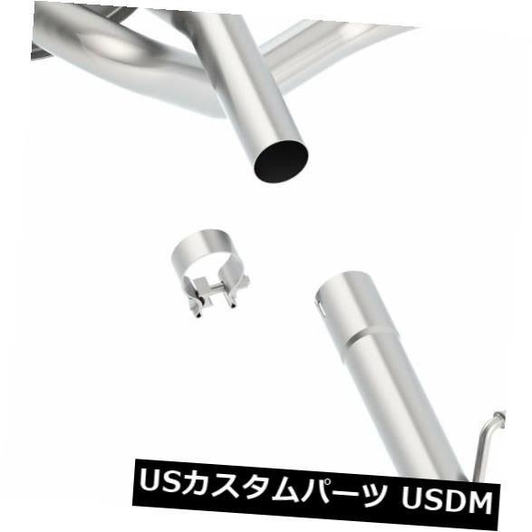 輸入マフラー サイオンtC 2005-2008＃11743用Borlaステンレススチールリアマフラー Borla Stainless Steel Rear Muffler for Scion tC 2005-2008 #11743 【並行輸入品】
