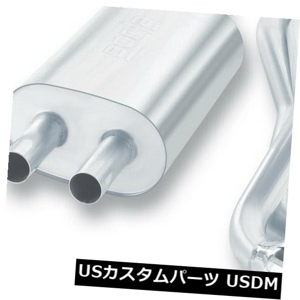 輸入マフラー 07-10エスカレードユーコンボーラ140194ツーリングキャットバックエキゾーストシステムに適合 Fits 07-10 Escalade Yukon Borla 140194 Touring Cat-Back Exhaust System 【並行輸入品】
