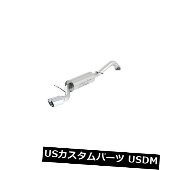 輸入マフラー エキゾーストシステム-アクスルバック-直径2-1 / 4-先端の4-1 / 14-ステンレス-ナット Exhaust System - Axle-Back - 2-1/4 in Diameter - 4-1/14 in Tip - Stainless - Nat 【並行輸入品】