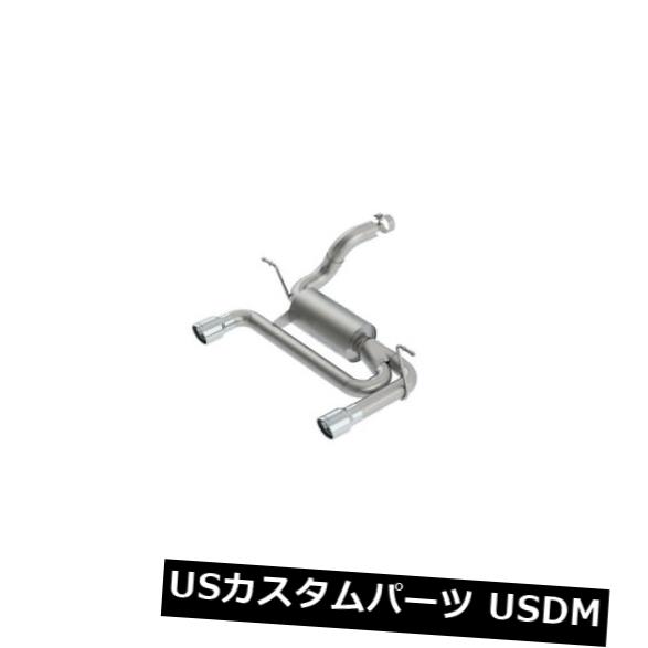 輸入マフラー エキゾーストシステム-Sタイプ-アクスルバック-テールパイプで2 1/2-デュアルチップで3 1/2 Exhaust System - S-Type - Axle-Back - 2-1/2 in Tailpipe - 3-1/2 in Dual Tips - S 【並行輸入品】｜カスタムパーツ WORLD倉庫 183,425円