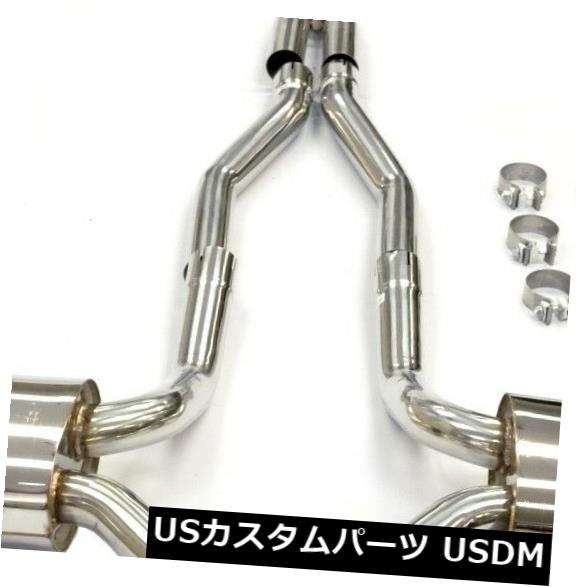 輸入マフラー 2011 2012 2013 2014 2015キャデラックCTS Vクーペ6.2LのOBXキャットバック排気 OBX Catback Exhaust For 2011 2012 2013 2014 2015 Cadillac CTS V Coupe 6.2L 【並行輸入品】