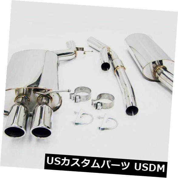 輸入マフラー 97 98 99 00 01アウディA4クアトロ2.8L V6 30V B5のマキシマイザーキャットバック排気 Maximizer Catback Exhaust For 97 98 99 00 01 Audi A4 Quattro 2.8L V6 30V B5 【並行輸入品】