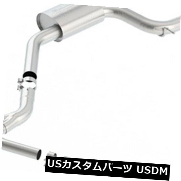 輸入マフラー Borla 140751BC Sタイプキャットバックエキゾーストシステムは18-19 GTIに適合 Borla 140751BC S-Type Cat-Back Exhaust System Fits 18-19 GTI 【並行輸入品】｜カスタムパーツ WORLD倉庫