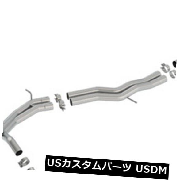 輸入マフラー Borla 140749 Sタイプキャットバックエキゾーストシステムは18-19 S5スポーツバックに適合 Borla 140749 S-Type Cat-Back Exhaust System Fits 18-19 S5 Sportback 【並行輸入品】