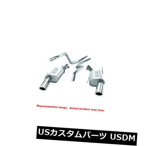輸入マフラー Borla Exhaust-ツーリング1014019ステンレススチールフィット：FORD 2005-2009 MustANG Borla Exhaust - Touring 1014019 Stainless Steel Fits:FORD 2005 - 2009 MUSTANG 【並行輸入品】