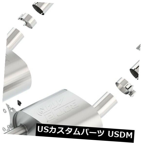 輸入マフラー 14-19コルベットボルラ11869 ATAKアクスルバックエキゾーストシステムに適合 Fits 14-19 Corvette Borla 11869 ATAK Axle-Back Exhaust System 【並行輸入品】 254,084円