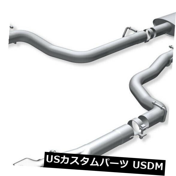 輸入マフラー 08-10 Challenger Borla 140286キャットバック排気システムに適合 Fits 08-10 Challenger Borla 140286 Cat-Back Exhaust System 【並行輸入品】