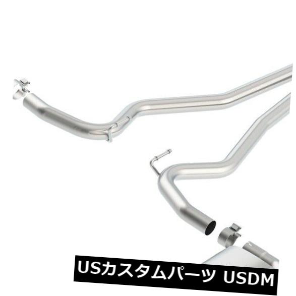 輸入マフラー 15-17 Mustang Borla 140588 ATAKキャットバックエキゾーストシステムに適合 Fits 15-17 Mustang Borla 140588 ATAK Cat-Back Exhaust System 【並行輸入品】|カスタムパーツ WORLD倉庫