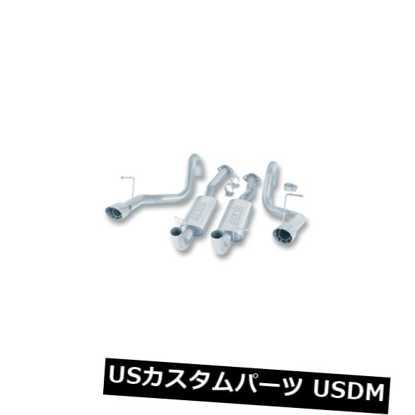 輸入マフラー Mustang GT / Cobra V8 5.0L SS Catback Exhaust用Borla bor14445 Borla bor14445 for Mustang GT/Cobra V8 5.0L SS Catback Exhaust 【並行輸入品】