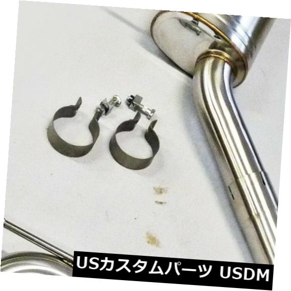 輸入マフラー BP Stainless Racing Exhaust fits Audi 06-11 A3 H/B & 4Dr. FWD 2.0L Turbo 【並行輸入品】
