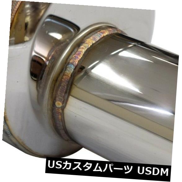 輸入マフラー 2004-2008スバルフォレスターXT 2.5LのOBXパフォーマンスターボキャットバックエキゾースト OBX Performance Turbo Catback Exhaust For 2004-2008 Subaru Forester XT 2.5L 【並行輸入品】
