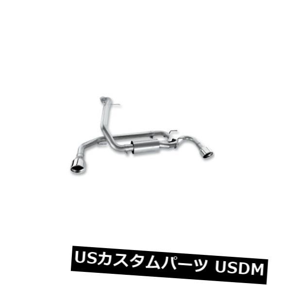 輸入マフラー RAM 1500 Cat Back Exhaust用Borla bor140753BC Borla bor140753BC for RAM 1500 Catback Exhaust 【並行輸入品】