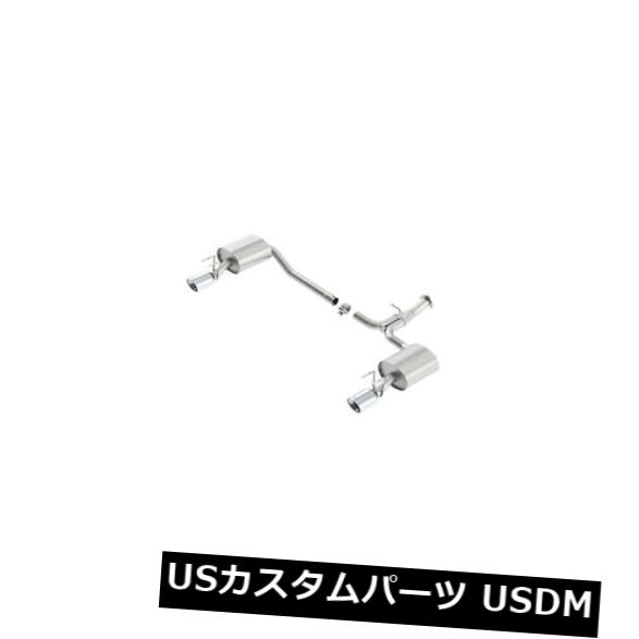輸入マフラー ホンダアコードクーペ3.5Lツーリングエキゾースト用Borla bor11853 Borla bor11853 for Honda Accord Coupe 3.5L Touring Exhaust 【並行輸入品】
