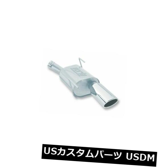輸入マフラー Borla 05-09 Mustang 4.0L V6 AT / MT RWD 2dr SS Exhaust（リアセクションのみ Borla 05-09 Mustang 4.0L V6 AT/MT RWD 2dr SS Exhaust (rear section onl 【並行輸入品】