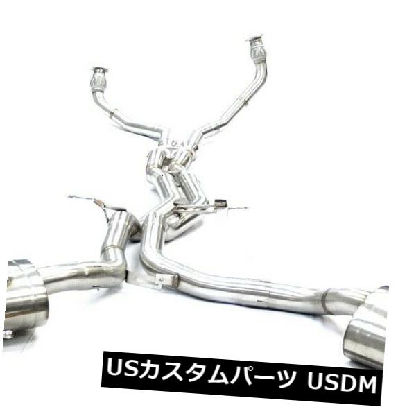 車用品 バイク用品 マフラー 排気系パーツ Exhaust 車用品 V6 パーツ マフラー 輸入マフラー 15 19ポルシェマカンs 3 0l 3 6l V6ターボのベッカーターボバック排気 Becker Turbo Back Exhaust For 15 19 Porsche Macan S 3 0l 3 6l V6 Turbo World倉庫 店