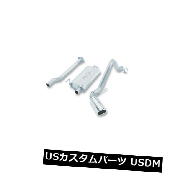 輸入マフラー Borla 14945 00-04 Toyota Tacoma Pre-Runner 3.4L V6 4WD 2Dr EC / SB SS Catback Truc Borla 14945 00-04 Toyota Tacoma Pre-Runner 3.4L V6 4WD 2Dr EC/SB SS Catback Truc 【並行輸入品】