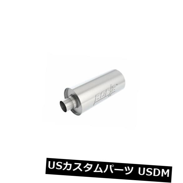 輸入マフラー Borla 400024 Universal Performance 2.5in Inlet / Outletステンレスレーシングマフラー Borla 400024 Universal Performance 2.5in Inlet/Outlet Stainless Racing Muffler 【並行輸入品】|カスタムパーツ WORLD倉庫