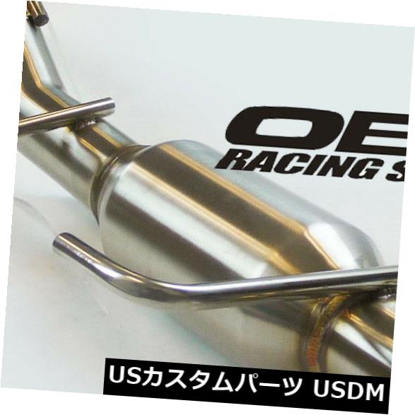 輸入マフラー 11-17日産ジュークオール1.6L FWD（3pcs）用OBXステンレススチールバックエキゾースト OBX Stainless Steel Cat Back Exhaust For 11-17 Nissan Juke All 1.6L FWD (3pcs) 【並行輸入品】