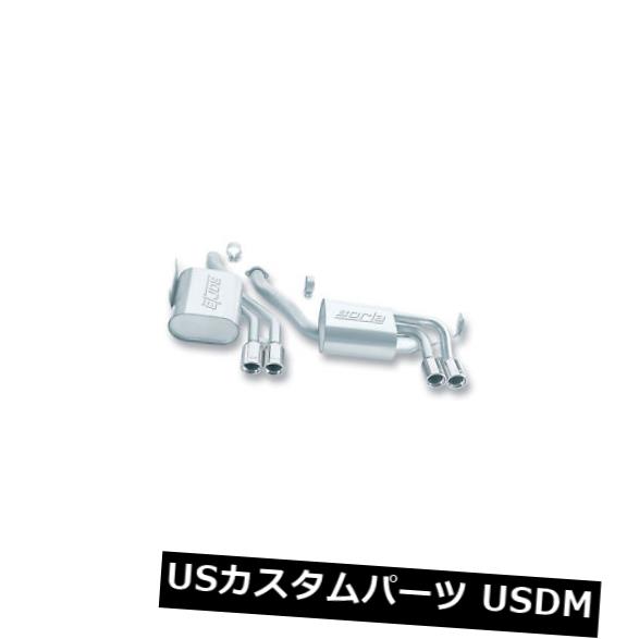 輸入マフラー Borla 140034 01-06 BMW M3 3.2L 6cyl RWDキャットバックエキゾースト Borla 140034 01-06 BMW M3 3.2L 6cyl RWD Cat-Back Exhaust 【並行輸入品】
