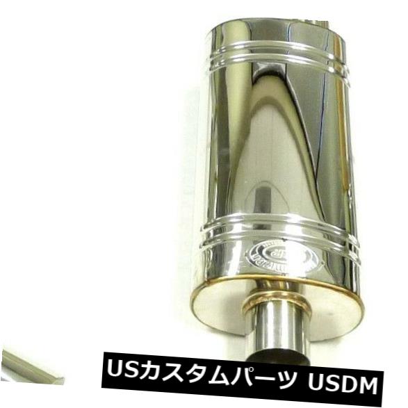 輸入マフラー 2013-15トヨタタコマ4.0L V6のマキシマイザーステンレスキャットバック排気 Maximizer Stainless Catback Exhaust For 2013-15 Toyota Tacoma 4.0L V6 【並行輸入品】