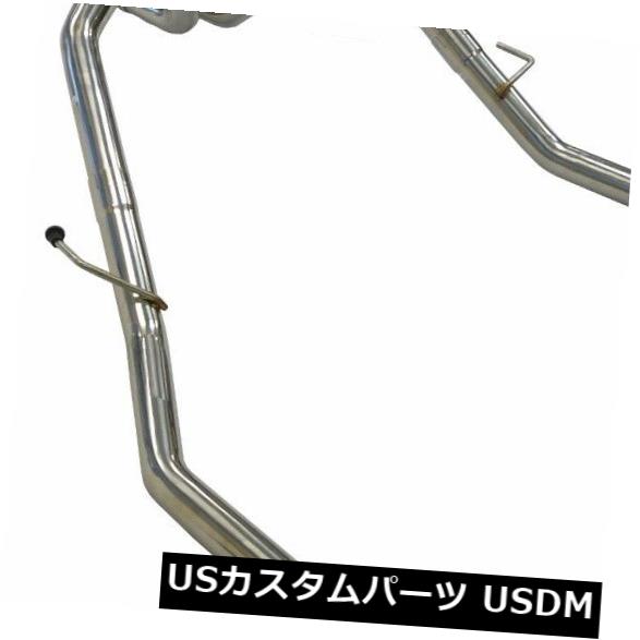 輸入マフラー 2011 12 13 14 Ford F150 3.5L V6 Ecoboost TurboのマキシマイザーS / Sキャットバック排気 Maximizer S/S Catback Exhaust For 2011 12 13 14 Ford F150 3.5L V6 Ecoboost Turbo 【並行輸入品】
