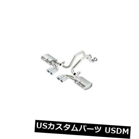 輸入マフラー Borla 140428 97-04シボレーコルベット5.7L 8cyl ATAK SSキャットバックエキゾースト Borla 140428 97-04 Chevrolet Corvette 5.7L 8cyl ATAK SS Catback Exhaust 【並行輸入品】|カスタムパーツ WORLD倉庫