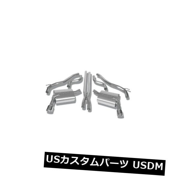 輸入マフラー Borla 140282 2010 Camaro 3.6L V6（2013 RSを除く）Catback Exhaust Borla 140282 2010 Camaro 3.6L V6(except 2013 RS) Catback Exhaust 【並行輸入品】
