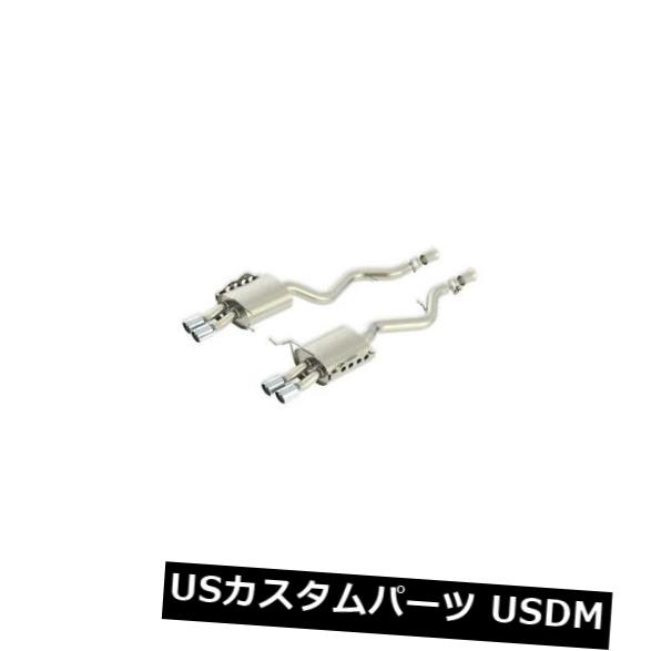 輸入マフラー シボレーカマロSS V8 AT / MT ATAKリアセクション排気用Borla bor11925CFBA Borla bor11925CFBA for Chevy Camaro SS V8 AT/MT ATAK Rear Section Exhaust 【並行輸入品】