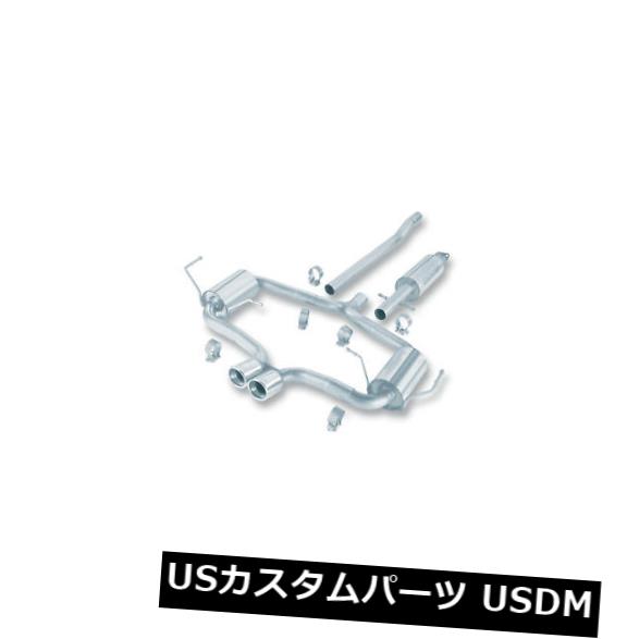 輸入マフラー Borla 140119 04-06ミニクーパーS(コンバーチブルを含む)アグレッシブキャットバック Borla 140119 04-06 Mini Cooper S (Incl. Convertible) Aggressive Cat-back 【並行輸入品】