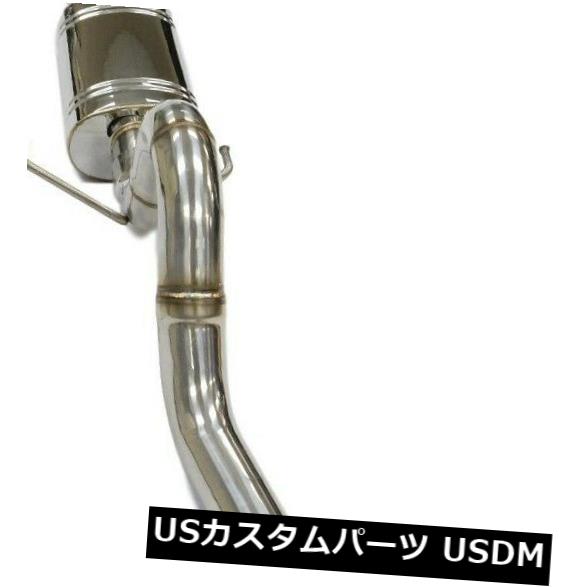 輸入マフラー Maximizer Stainless Steel Catback Exhaust For 05-13 Toyota Tacoma 4 & 6 Cylinder 【並行輸入品】