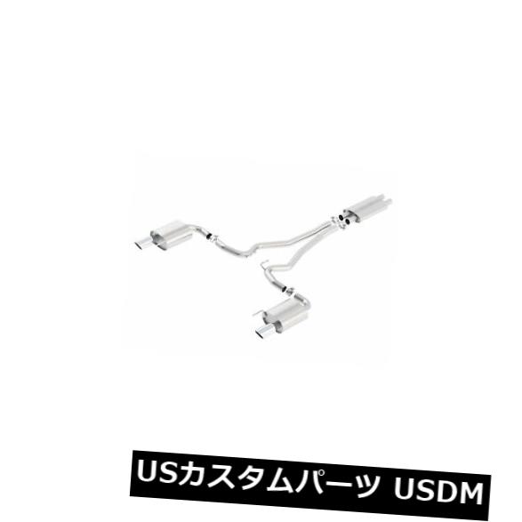 輸入マフラー Borla 140589 Touring Cat-Back 15 Ford Mustang GT 5.0L V8 MT / AT 2.5in pipe 4in ti Borla 140589 Touring Cat-Back 15 Ford Mustang GT 5.0L V8 MT/AT 2.5in pipe 4in ti 【並行輸入品】|カスタムパーツ WORLD倉庫