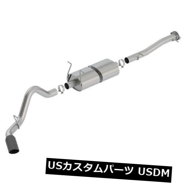 輸入マフラー Borla 15-19 Chevy Silverado 2500 6.0L CC / STD Bed / 153.7in WB S-Type Catback Exhau Borla 15-19 Chevy Silverado 2500 6.0L CC/STD Bed/153.7in WB S-Type Catback Exhau 【並行輸入品】