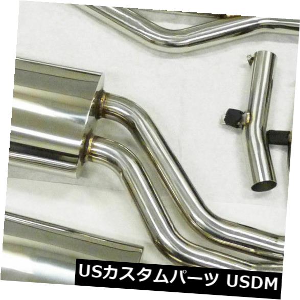 輸入マフラー 1999?2005年のBMW 3-Serie 2.5 / 2.8 / 3.0L 4DrのOBXレーシングスポーツキャットバックエキゾースト。 OBX Racing Sports Catback Exhaust For 1999 to 2005 BMW 3-Serie 2.5/2.8/3.0L 4Dr. 【並行輸入品】