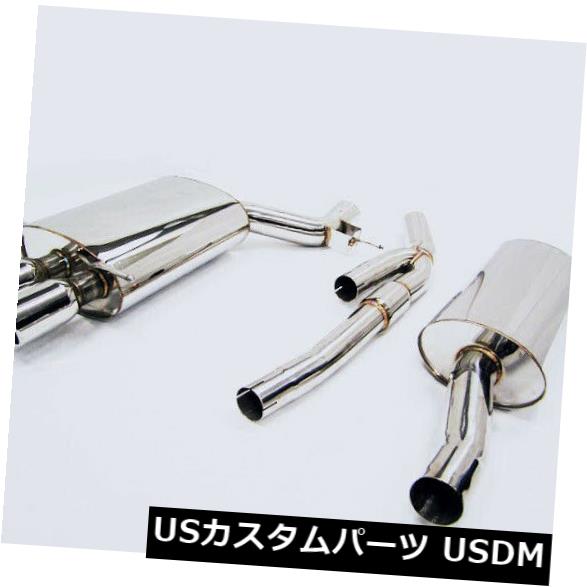 輸入マフラー 1998-2001アウディA4 B5 2.8L用OBXレーシングスポーツステンレスキャットバックエキゾースト（3pcs） OBX Racing Sports Stainless Catback Exhaust For 1998-2001 Audi A4 B5 2.8L (3pcs) 【並行輸入品】