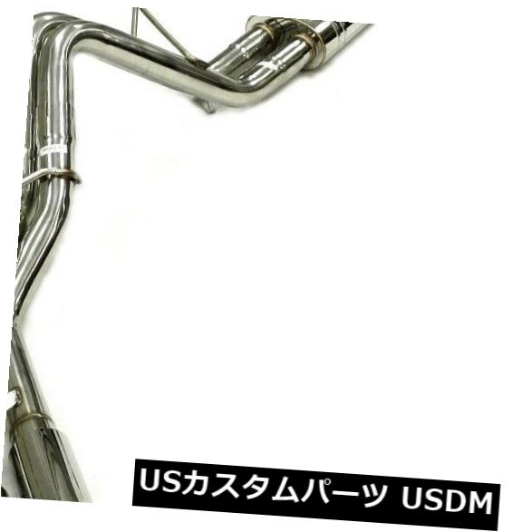 輸入マフラー マキシマイザーハイフローキャットバックエキゾーストフィット04-10 F150 4.6L 5.4L乗組員/拡張キャブ Maximizer High Flow Catback Exhaust Fits 04-10 F150 4.6L 5.4L Crew/Extended Cab 【並行輸入品】