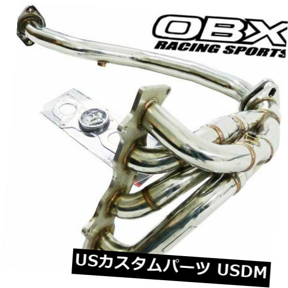 輸入マフラー 高品質ヘッダー+ 11から16の穂木tC 2.5LのOBXによる縦p High Quality Header + Downpipe By OBX For 11 To 16 Scion tC 2.5L 【並行輸入品】