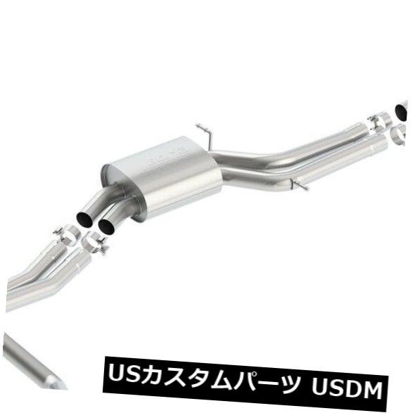 輸入マフラー 10-16 S4 Borla 140403 Sタイプキャットバックエキゾーストシステムに適合 Fits 10-16 S4 Borla 140403 S-Type Cat-Back Exhaust System 【並行輸入品】 333,036円