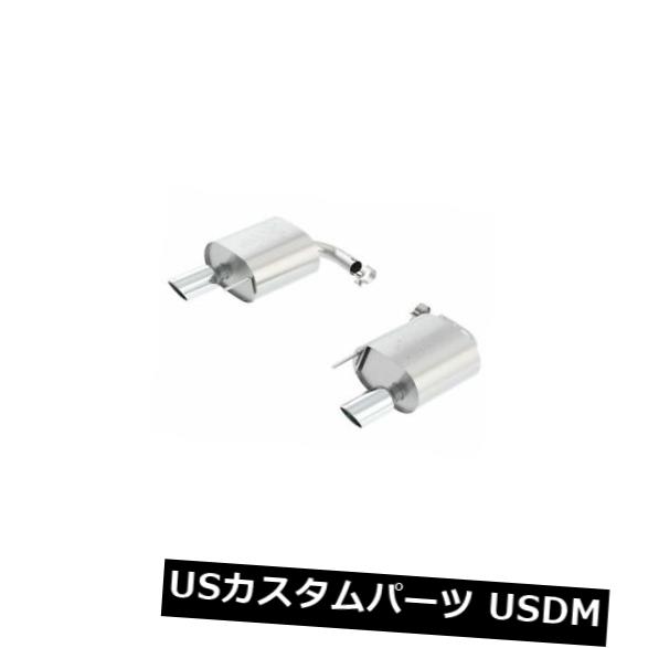輸入マフラー Borla Atakリアセクション15-17は、Ford Mustang 2.3L EcoBoost MT AT 2.25inに適合 Borla Atak Rear Section 15-17 fits Ford Mustang 2.3L EcoBoost MT AT 2.25in 【並行輸入品】｜カスタムパーツ WORLD倉庫