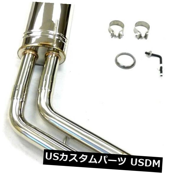 輸入マフラー 2009-19ダッジラム1500 3.6L 3.7L 6CylのMHPキャットバックエキゾースト。 4WD RWD A / T MHP Catback Exhaust for 2009-19 Dodge Ram 1500 3.6L 3.7L 6Cyl. 4WD RWD A/T 【並行輸入品】