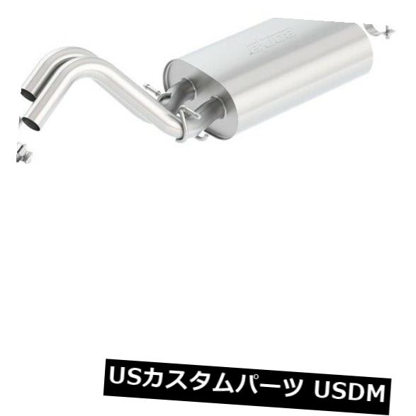 輸入マフラー Borla 140560ツーリングキャットバックエキゾーストシステムはEscalade ESVユーコンユーコンXLに適合 Borla 140560 Touring Cat-Back Exhaust System Fits Escalade ESV Yukon Yukon XL 【並行輸入品】