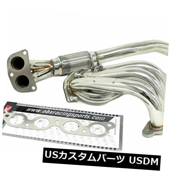 輸入マフラー Header & Downpipe Set For Toyota 94-97 Celica 93-97 Corolla 1.8L By OBX Racing 【並行輸入品】