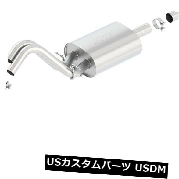 輸入マフラー Borla 140558ツーリングキャットバックエキゾーストシステム Borla 140558 Touring Cat-Back Exhaust System 【並行輸入品】