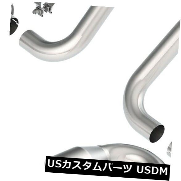 輸入マフラー 97-04コルベットボルラ140017 Sタイプキャットバックエキゾーストシステムに適合 Fits 97-04 Corvette Borla 140017 S-Type Cat-Back Exhaust System 【並行輸入品】|カスタムパーツ WORLD倉庫