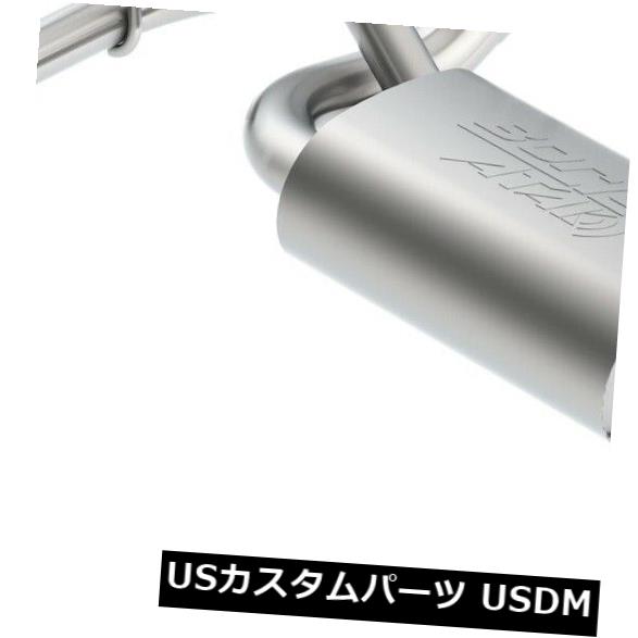 輸入マフラー 12-18ラングラー(JK)Borla 11860 ATAKアクスルバックエキゾーストシステムに適合 Fits 12-18 Wrangler (JK) Borla 11860 ATAK Axle-Back Exhaust System 【並行輸入品】|カスタムパーツ WORLD倉庫